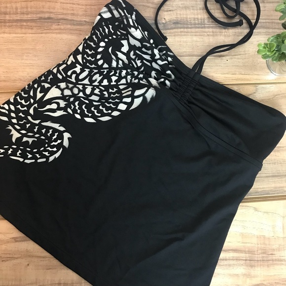 Lucky Brand Other - ✅5/$20 Lucky Brand Tankini Black and White Sz M